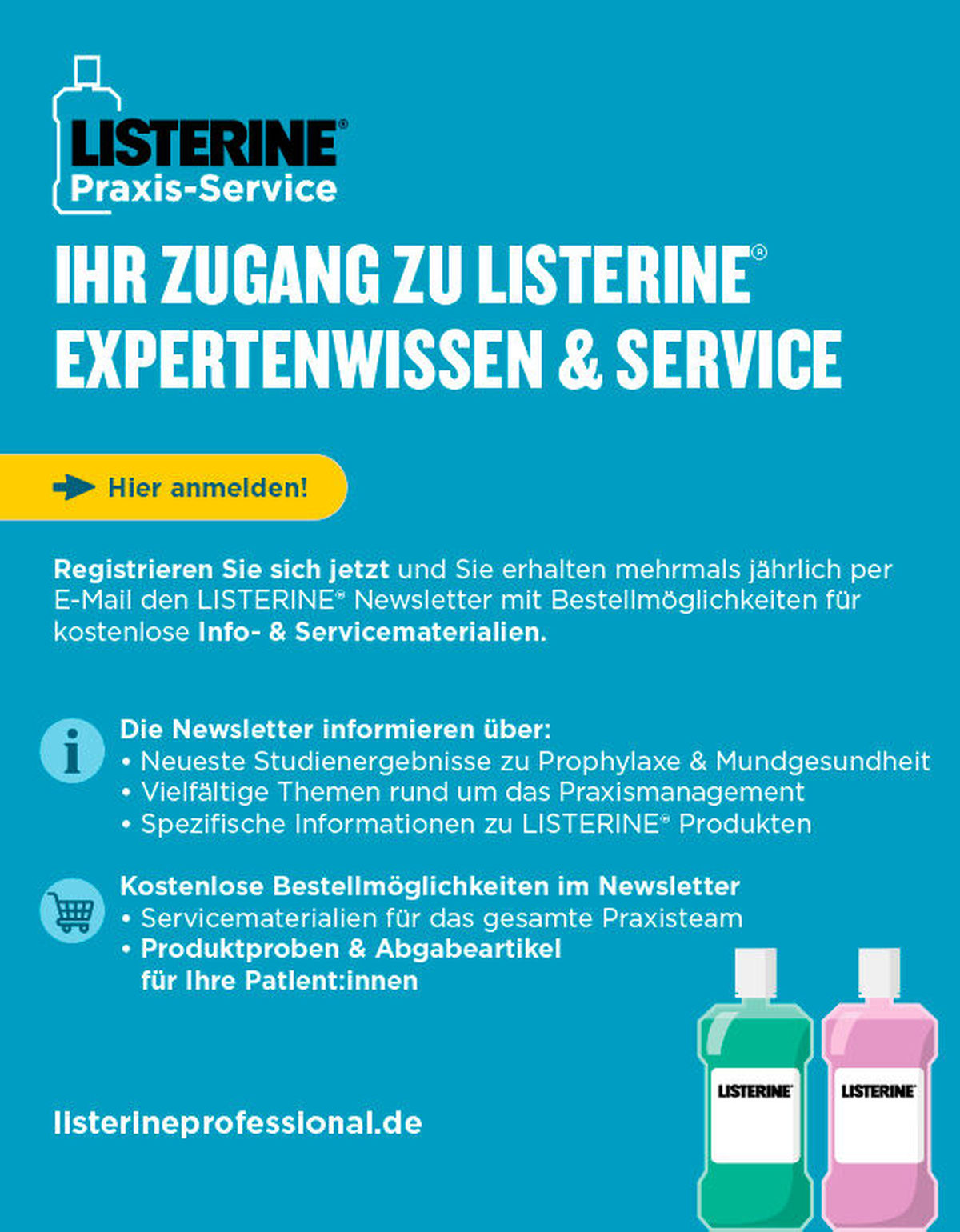 Listerine Newsletter